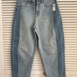 Old Navy Blue Boyfriend Jeans Classic Style